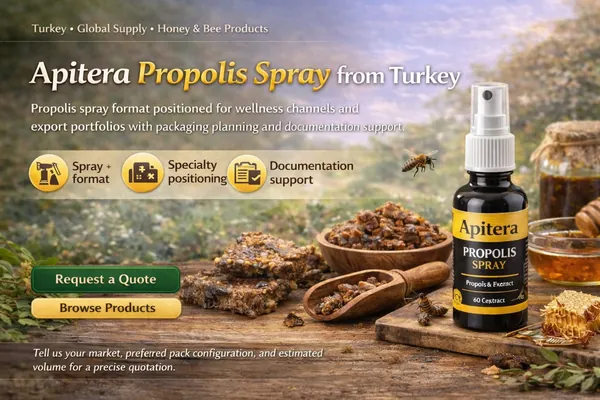 Apitera Propolis Spray supply from Türkiye for export and distribution