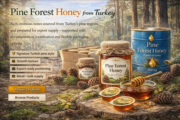 Strained Pine Honey (product image)